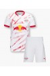 RB Leipzig Lois Openda #11 Jalkapallovaatteet Lasten Kotipeliasu 2024-25 Lyhythihainen (+ Lyhyet housut)